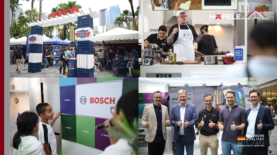 Bosch Fan Fair: Häfele Philippines in Elevating Home Experience with Bosch Appliances