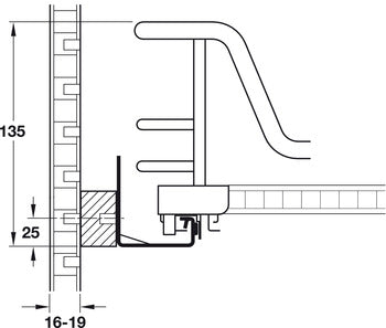 Base unit internal pull outs