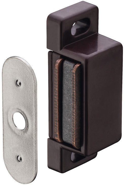 Magnetic catch, Brown, White