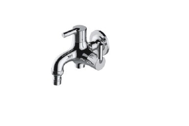 2-way faucet, Chrome polished