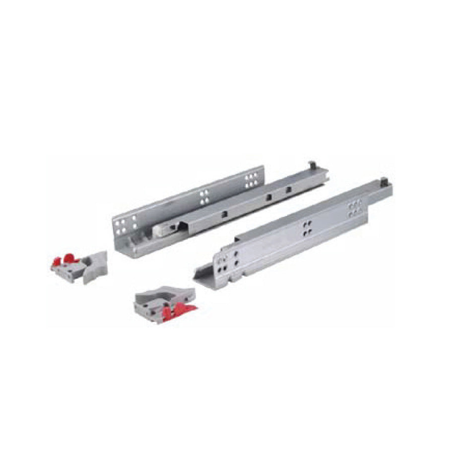 Concealed Drawer Runner, Full extension Loading capacity up to 30 kg Soft Closing