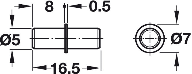 Shelf Support Galvanized