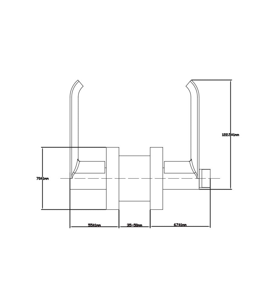 Tubular Lever Lockset Heavy Duty