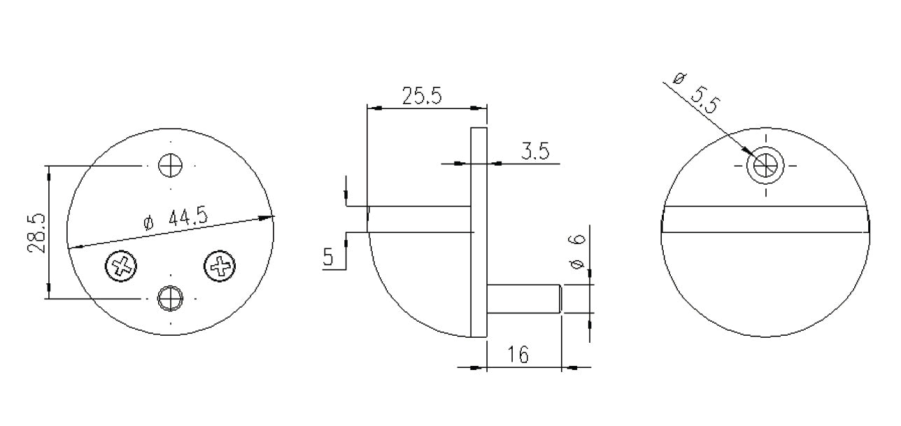 Door Stopper, Stainless Steel, floor mounted