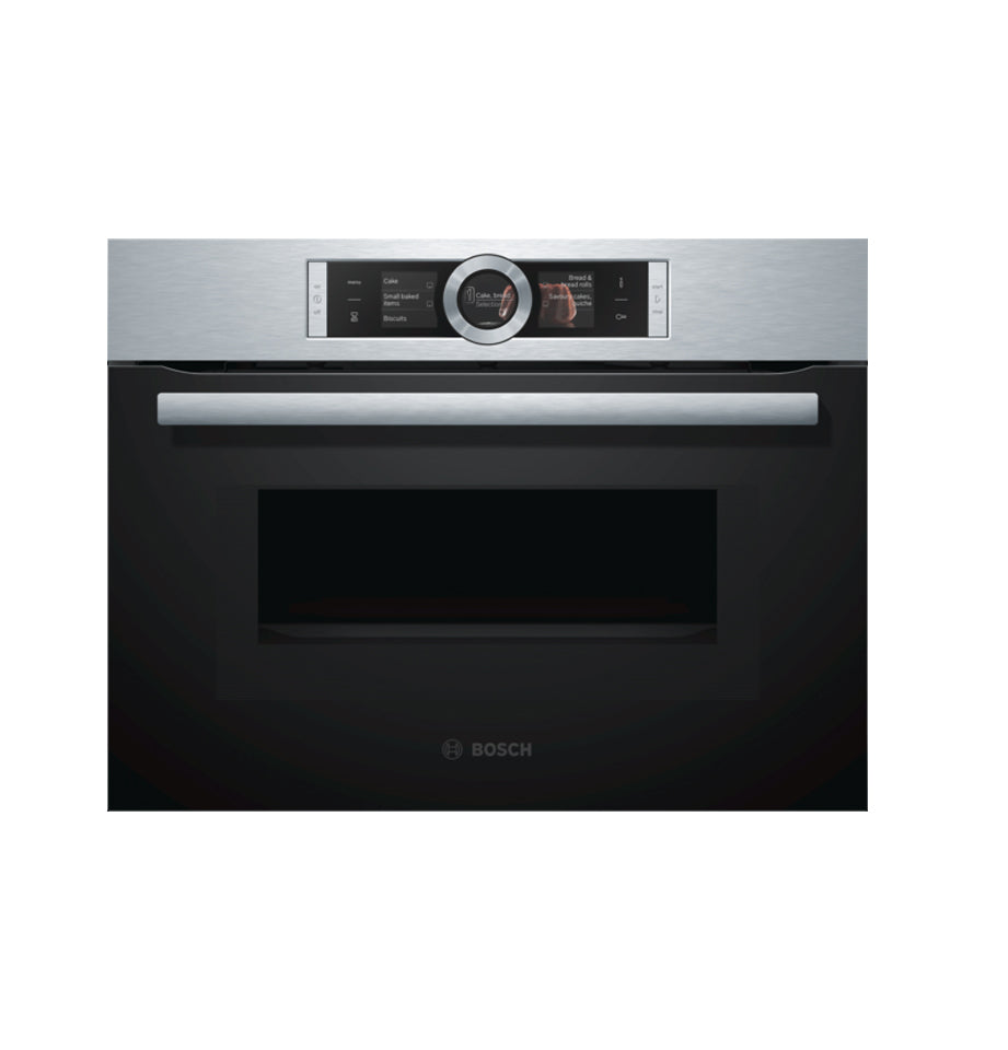 BOSCH CMG656RS1A COMPACT OVEN WITH MICROWAVE, 60CM;