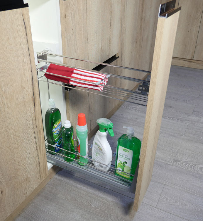 Base Unit, Two Layers Wire Basket, Stainless Steel 304 (Cat. No. 549.34.022)