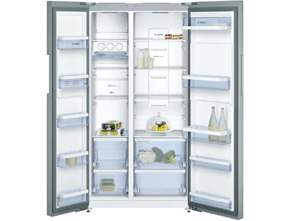 KAN92VI35J Serie | 4, American side by side, 175.6 x 91.2 cm, Inox-easy clean