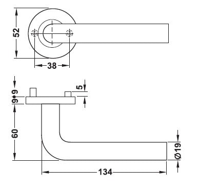 Lever Handles (Catalog No. 902.92.078)