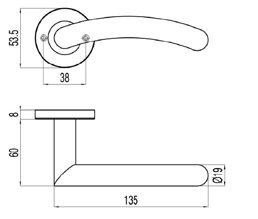 Lever Handles (Catalog No. 903.92.606)