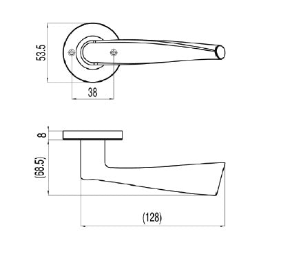 Lever Handles (Catalog No. 903.92.636)