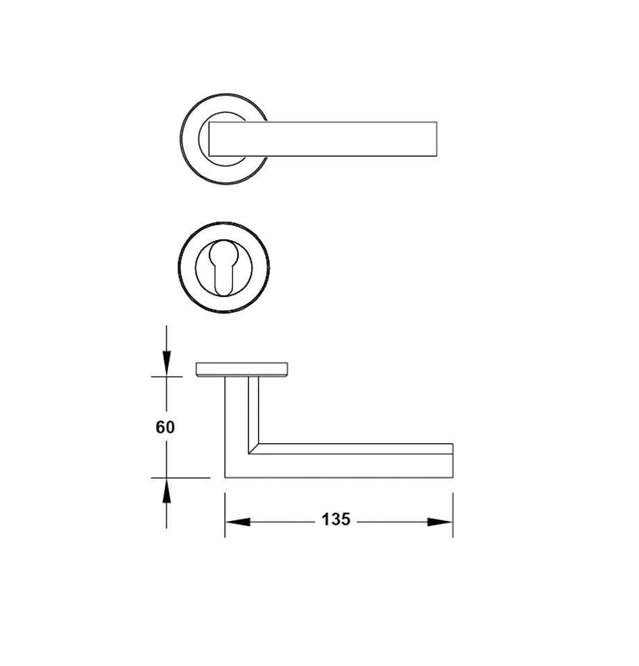 Lever Handles, Coastal Series (Catalog No.903.99.724)
