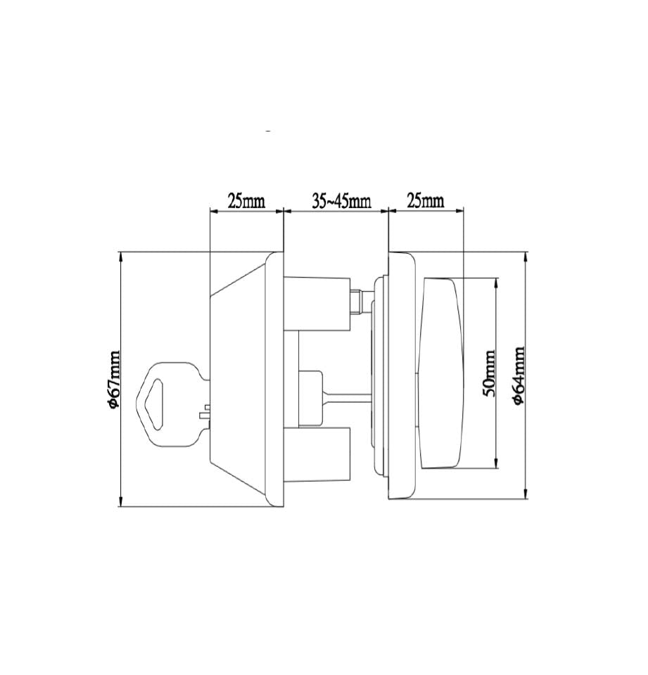 Cylinder Deadbolt ANSI Grade 2