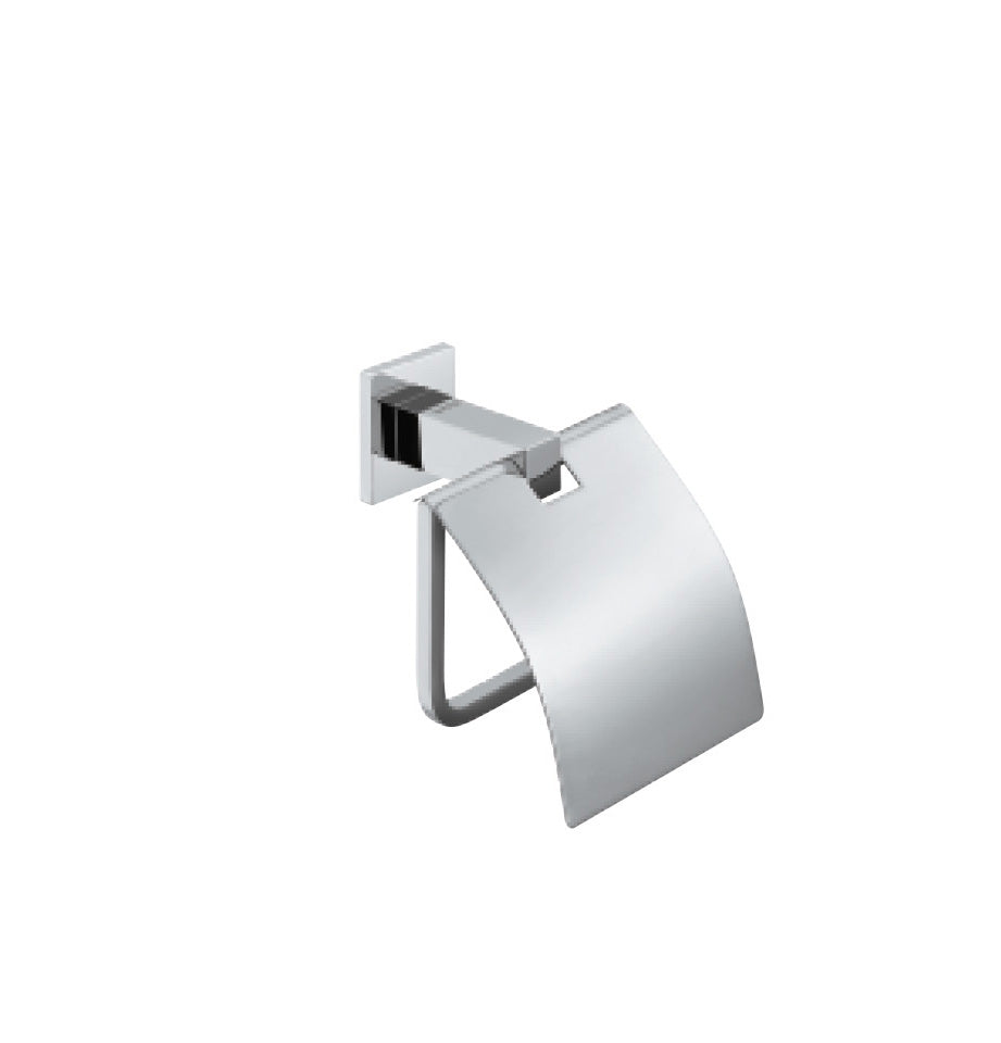 Toilet roll holder, with hood (Cat. No. 980.60.702/703)