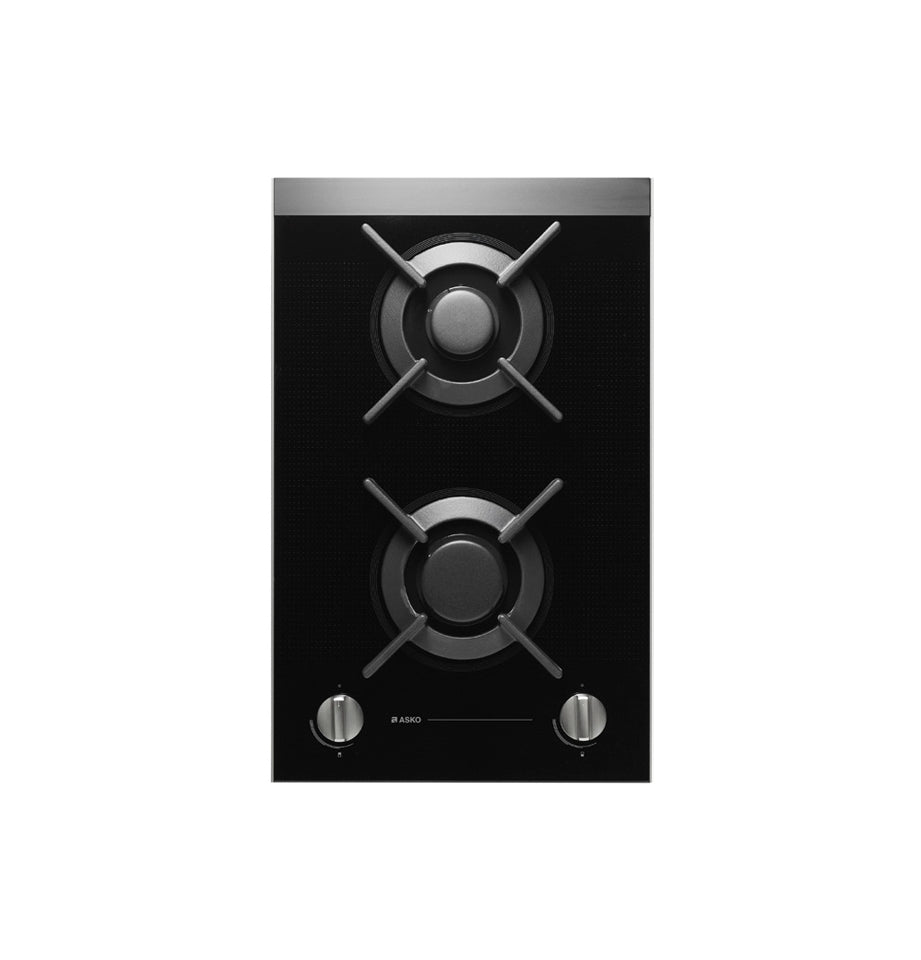 33 cm Domino Gas Wok Black Glass HG1355GB