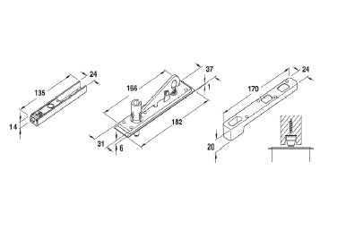 Accessories for Floor spring
