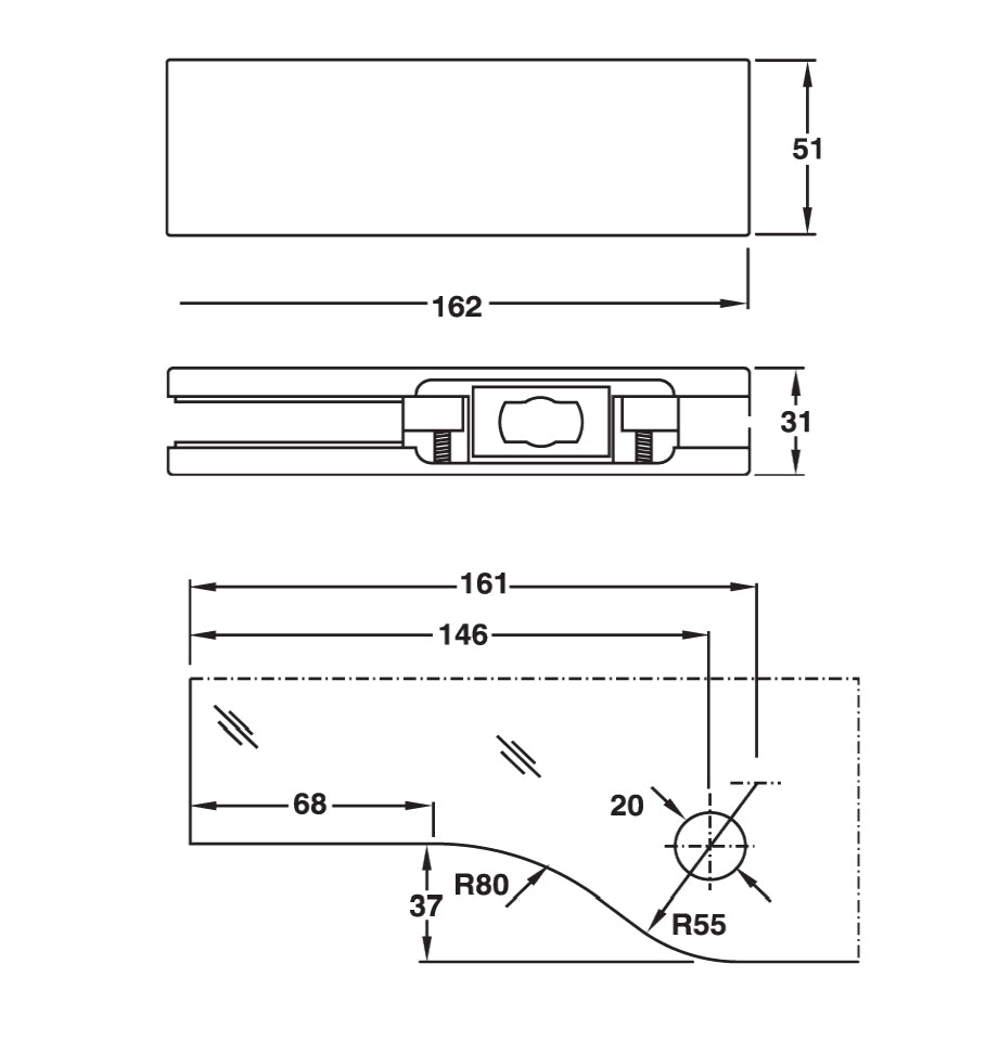 Bottom Patch Fittings