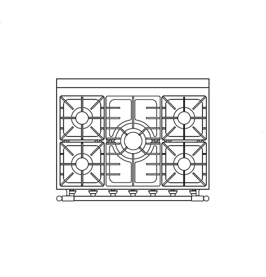 Cornufé 90 Albertine 90cm Stainless Steel - Price available upon request