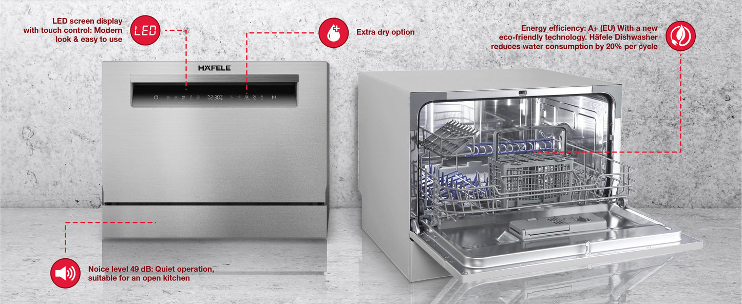 Dishwasher Free-standing, Table-top