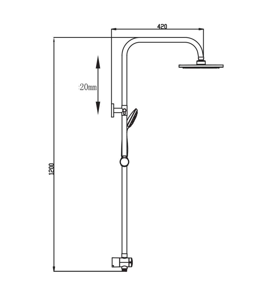 Shower Column