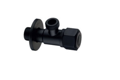 Angle valve, Black matt