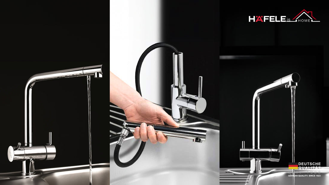 Maximize Convenience, Minimize Effort: Häfele's Flexible Spray Tap Does It All!