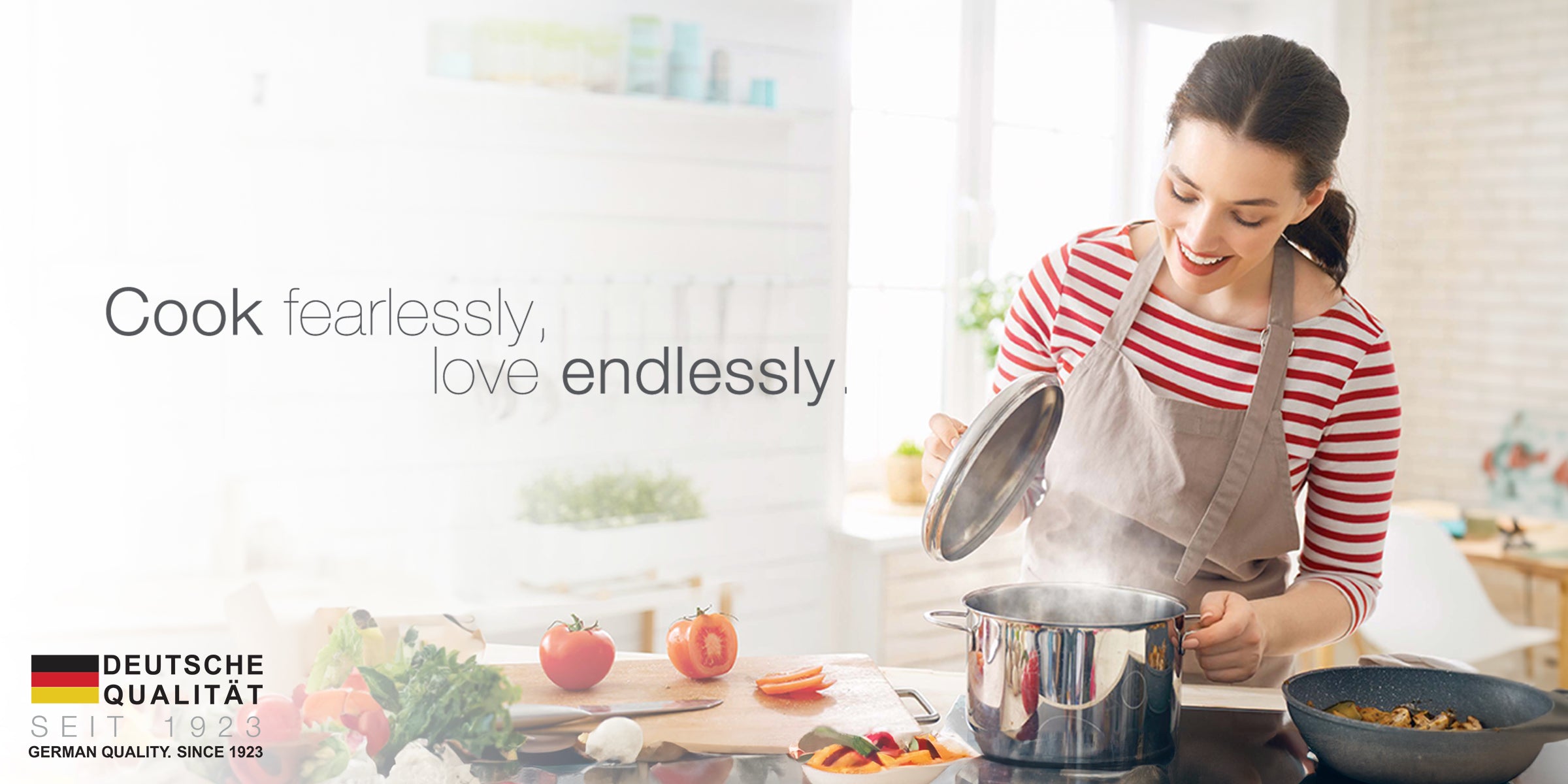 Cook fearlessly, love endlessly