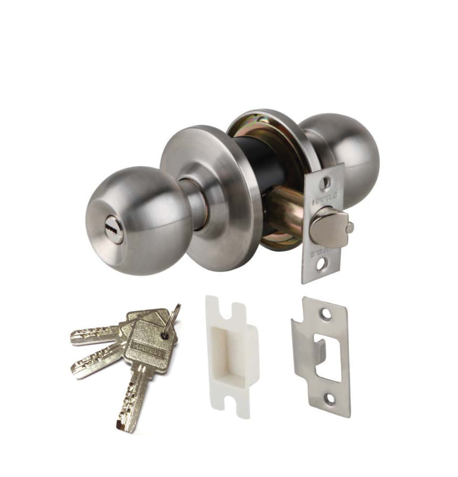 Cylindrical Knob Lockset
