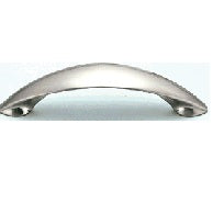 Furniture Handles, Stainless steel coloured