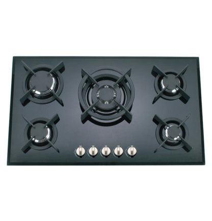 5 burner Gas Hob with Knob Control