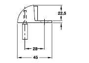 Door Stoper, Floor mounted